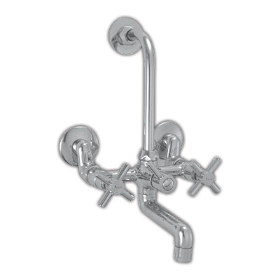 Wall Mixer with Provision for Head Shower
